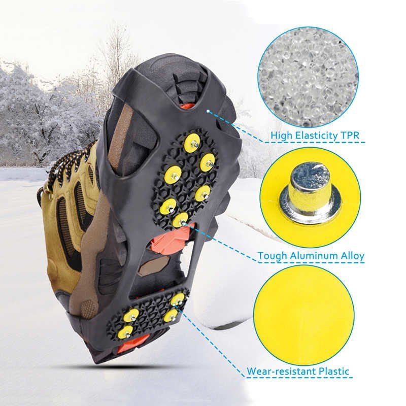 กันลื่นหิมะ,แผ่นกันลื่น,snow grips,แผ่นยาง กันลื่น.crampons,แผ่นกันลื่นหิมะ