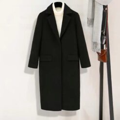 1228 Black Cocoon Coats
