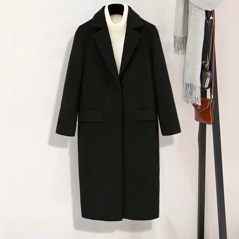 1228 Black Cocoon Coats