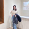 1294 Lily Crop Down coats 4