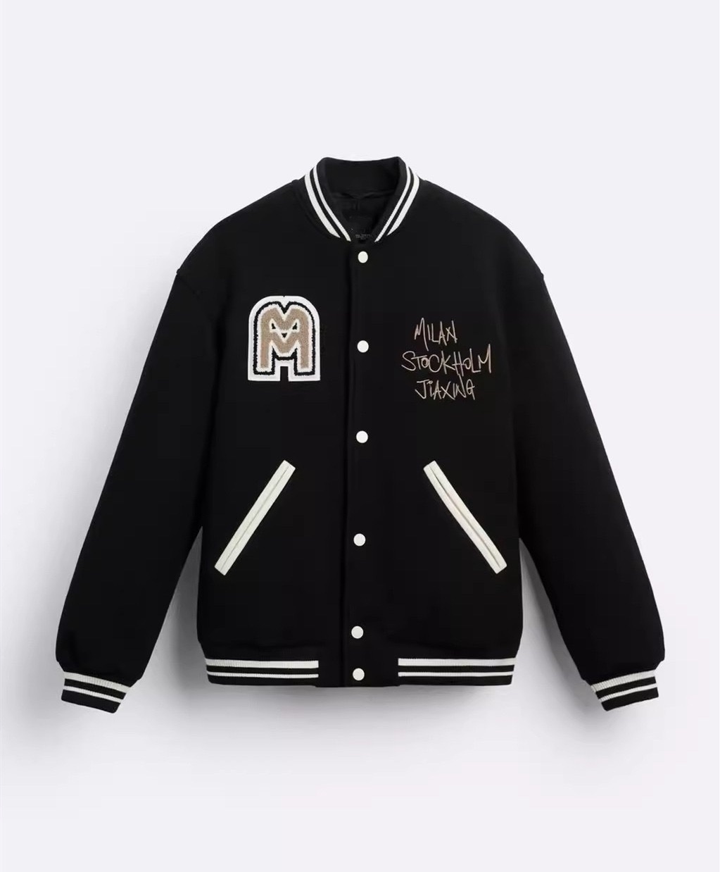1328 Patchwork bomber jacket 6