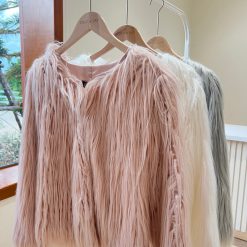 1035 เสื้อขนเฟอร์ รุ่นขนยาว