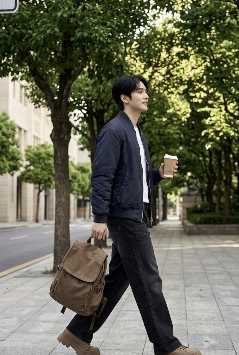 1290 เสื้อแจ็คเก็ตบอมเบอร์ทรงหลวม - Image 6