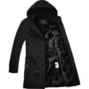 1059 Unisex โค้ทเรียบ 4