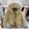1294 Lily Crop Down coats 10
