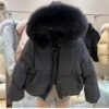 1294 Lily Crop Down coats 12