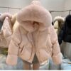 1294 Lily Crop Down coats 6