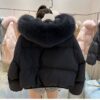 1294 Lily Crop Down coats 9