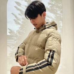 1160 เสื้อแจ็คเก็ตแขนแถบ