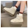 8033 รองเท้าบูท Velcro รุ่นพื้นหนา 10
