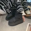8033 รองเท้าบูท Velcro รุ่นพื้นหนา 4