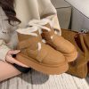 8033 รองเท้าบูท Velcro รุ่นพื้นหนา 5