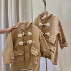 9085 โค้ทนักเรียนน้ำตาล