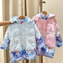 9091 เสื้อขนเป็ดเอลซ่า