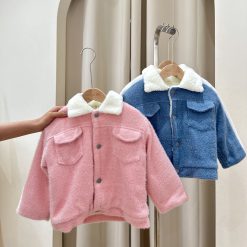 9080 โค้ทเด็กขนมิงค์บุขนสั้น