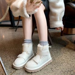 8054 รองเท้าบูท Velcro (พื้นปกติ)