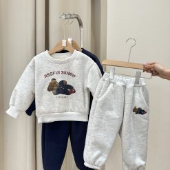 9216 ชุดวอร์มหมีขนแกะ