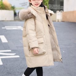 9206 เสื้อขนเป็ดยาวเกาหลี