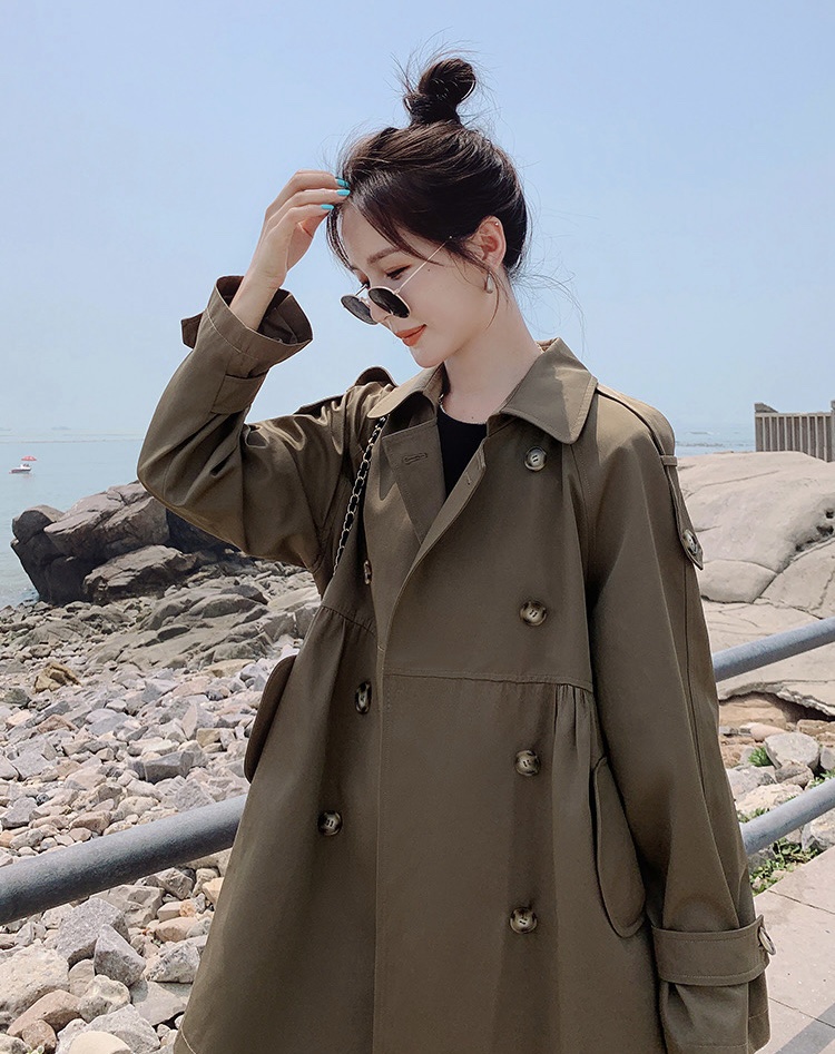 1349 Korea Trench Coats
