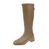 8057 Sleek Boots บูทหนังยาว 18