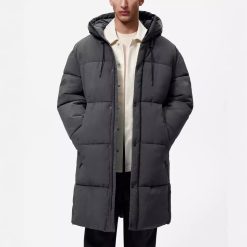 1353 Ash Puffer Coats