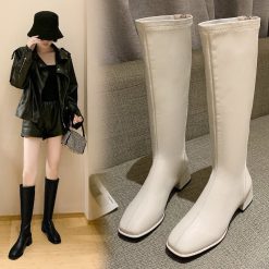 8057 Sleek Boots บูทหนังยาว