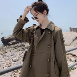 1349 Korea Trench Coats