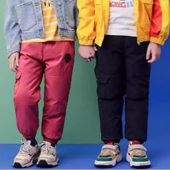 9151 กางเกงวอร์มขนเป็ดเด็ก