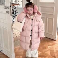 9152 เสื้อโค้ทขนเป็ดญี่ปุ่นแบบยาวเด็ก