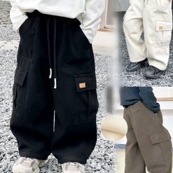 9142 กางเกงคาร์โก้เด็ก