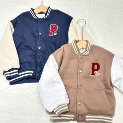 9157 เสื้อเบสบอลบุขนเด็ก