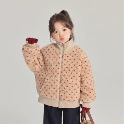 9156 Heart Fur Kids Coats