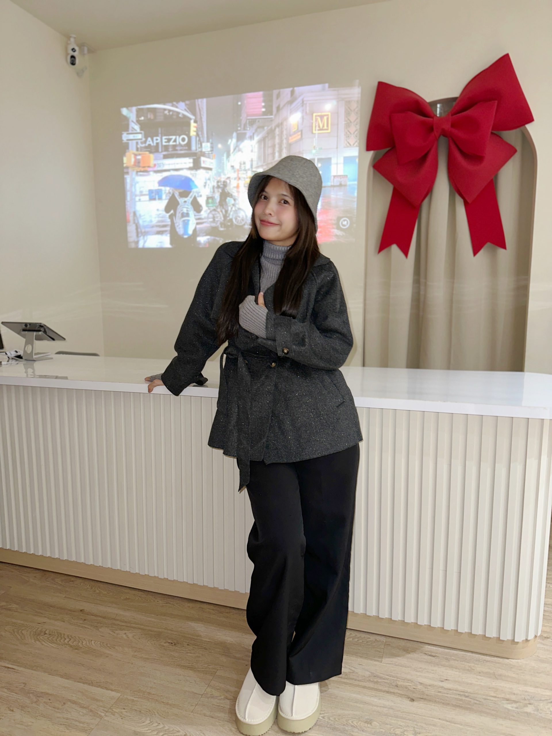 1383 Sparkle Wool Coats 2
