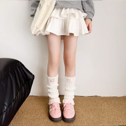 9161 ปลอกขาไหมพรมเด็ก