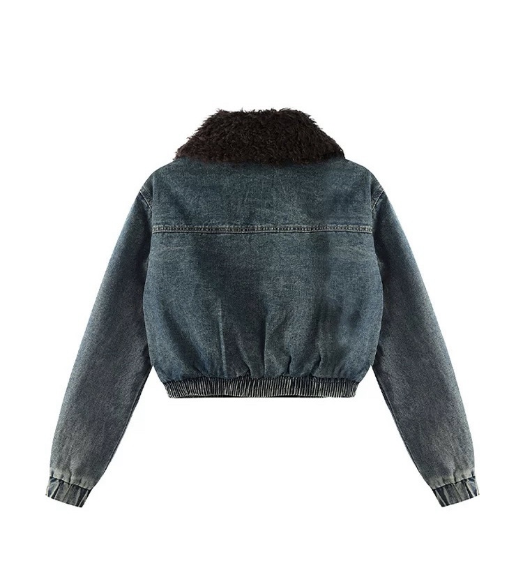 1388 Denim Winter Crop 7