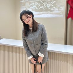 1396 Bow Glam Wool Set