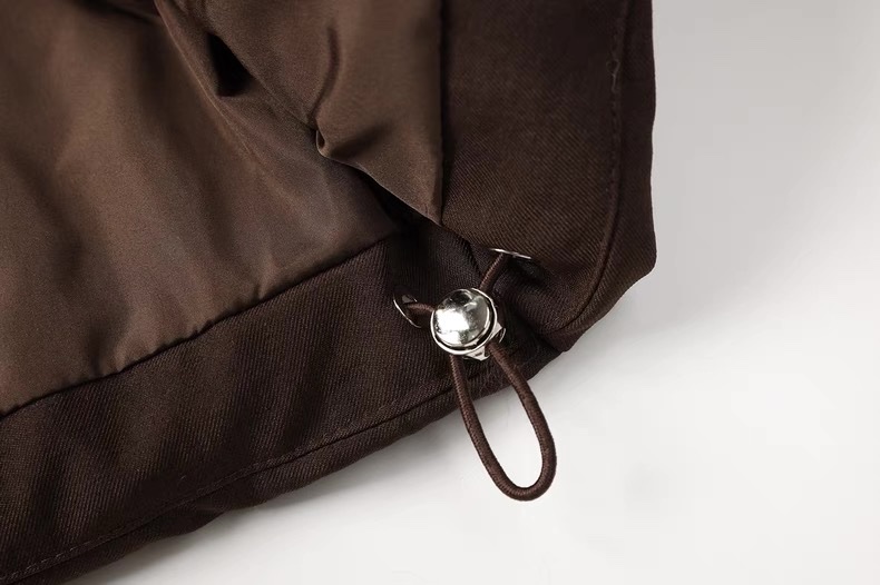 1395 Fur Collar Down Coats - Image 10