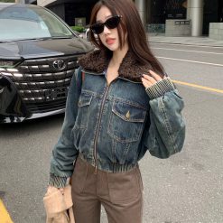 1388  Denim Winter Crop