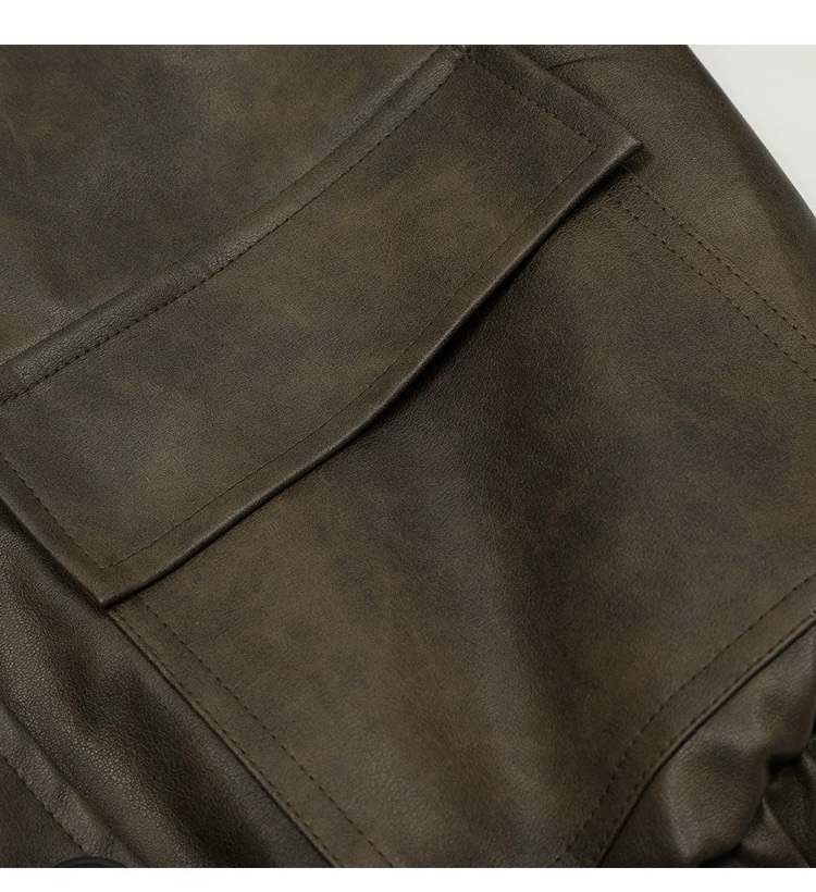 1387 Leather Chic Crop - Image 4