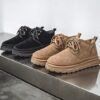 8063 Casual Suede Ankle Boots