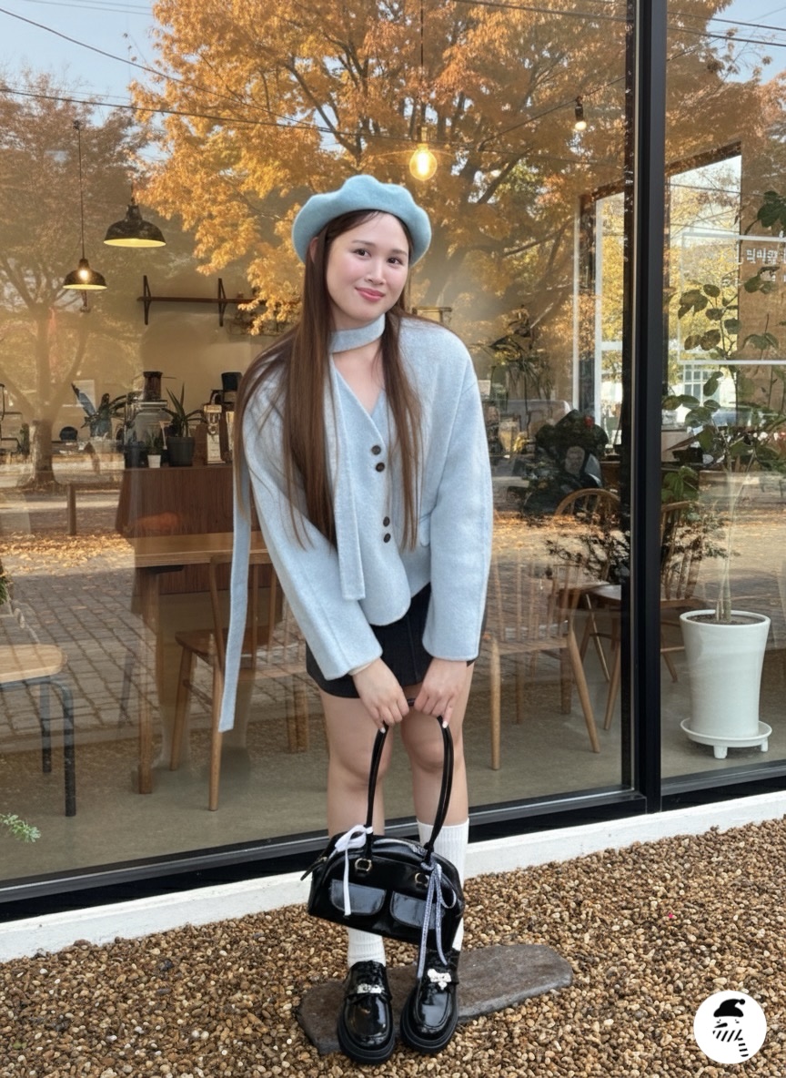 NC005 Cashmere Tie-Neck Coats - Image 3