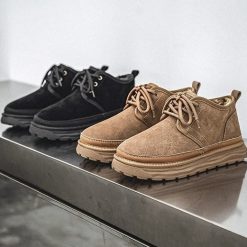 8063 Casual Suede Ankle Boots