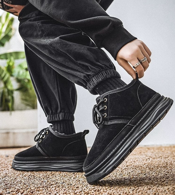 8063 Casual Suede Ankle Boots - Image 4