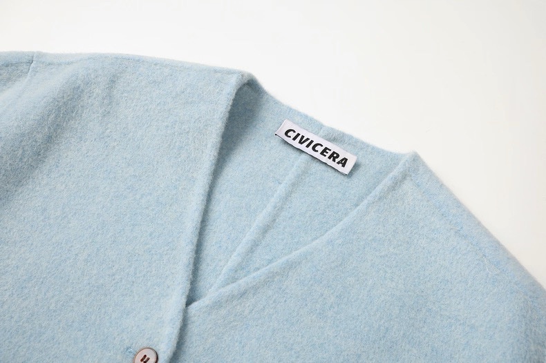 NC005 Cashmere Tie-Neck Coats - Image 6