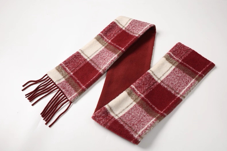 NC001 Christmas red winter coats & scarf - Image 10