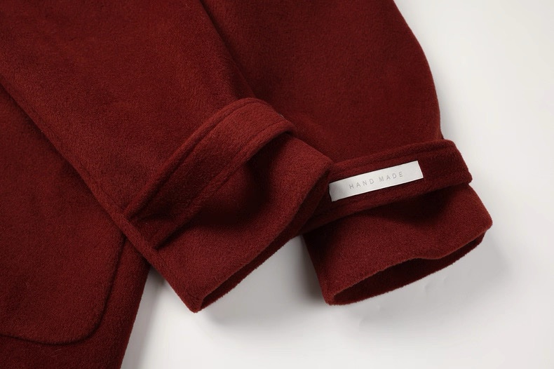 NC001 Christmas red winter coats & scarf - Image 7