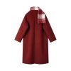 NC001 Christmas red winter coats & scarf 9