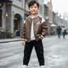 9173 Stay Brown Kids Leather 3