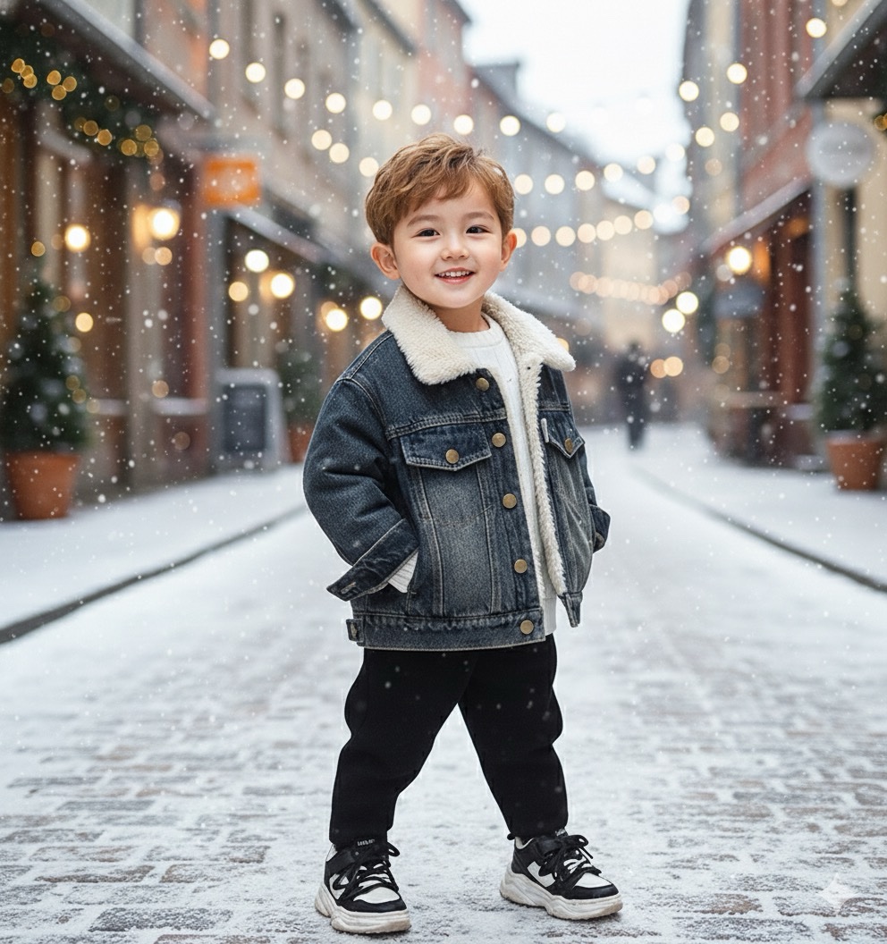 9175 Tiny Frost Denim Jacket