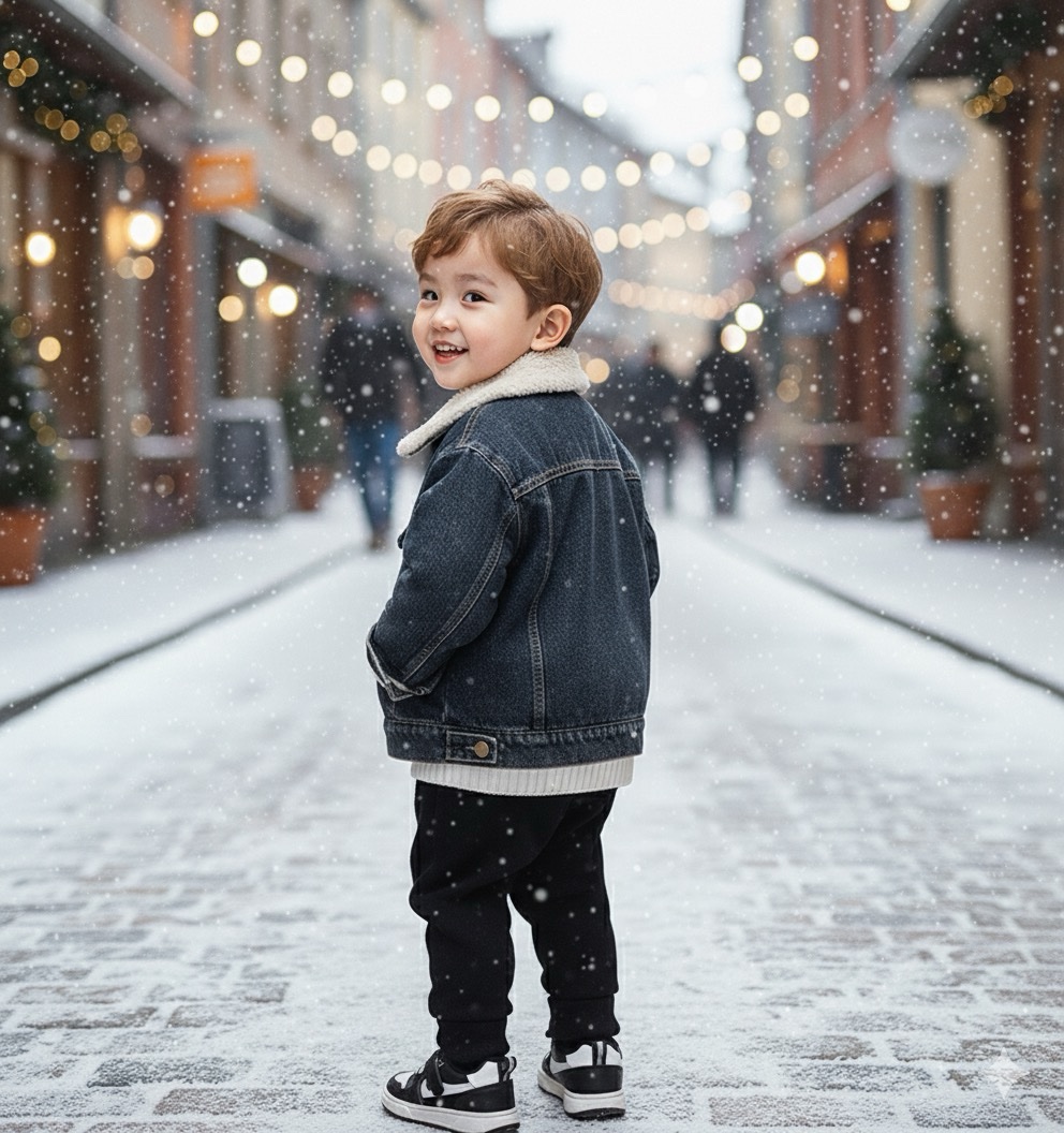 9175 Tiny Frost Denim Jacket - Image 2